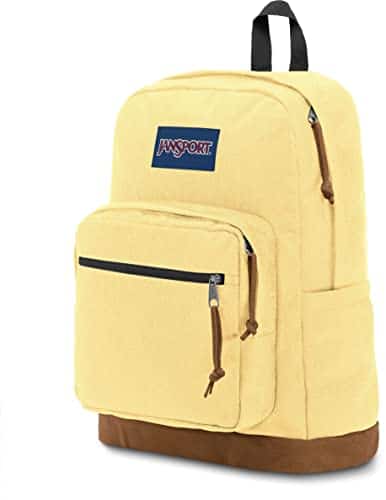 JanSport Right Pack Laptop Rucksack - 15" Innentasche mit Wildleder Unterseite und Front Veranstalter Tasche - 31 L – Bild 3